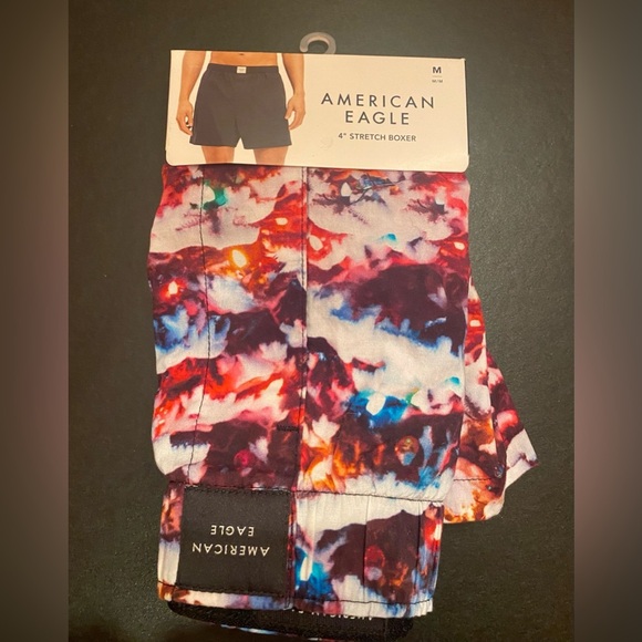American Eagle Mens 4” Inseam Comfort Waistband Stretch Boxers Size Medium 32-34 - Picture 1 of 5